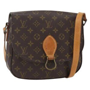 LOUIS VUITTON Monogram Saint Cloud GM Shoulder Bag M51242 LV Auth 156604